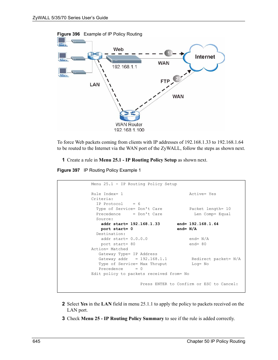 ZyXEL Communications 70 Series User Manual | Page 645 / 807