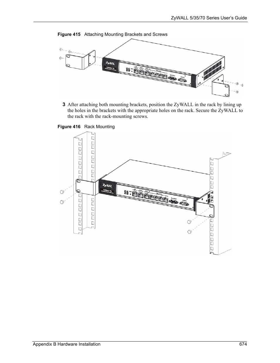 ZyXEL Communications 70 Series User Manual | Page 674 / 807
