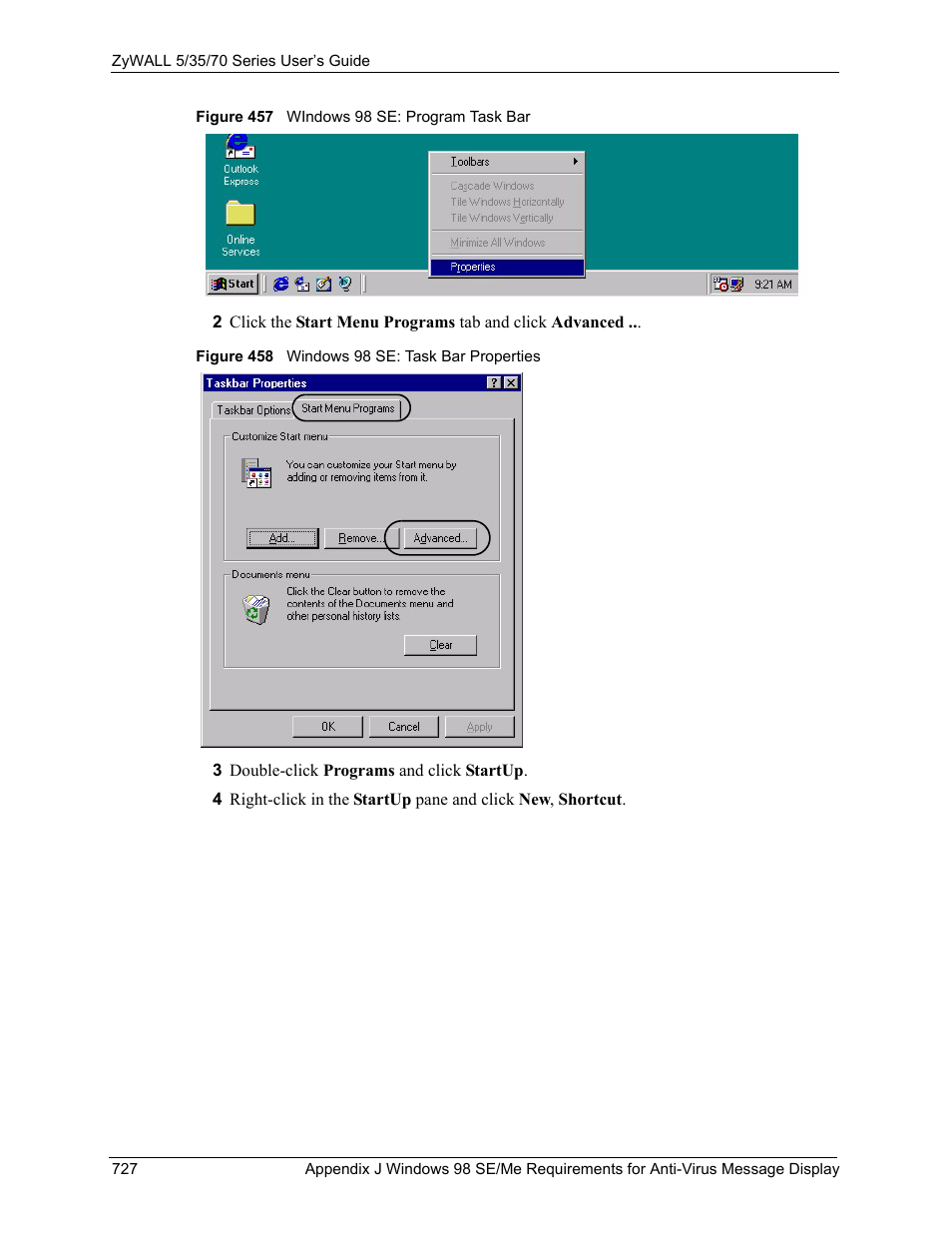 ZyXEL Communications 70 Series User Manual | Page 727 / 807