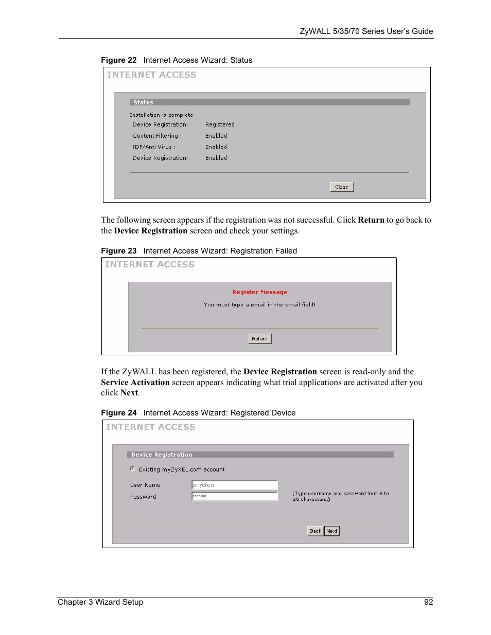 ZyXEL Communications 70 Series User Manual | Page 92 / 807