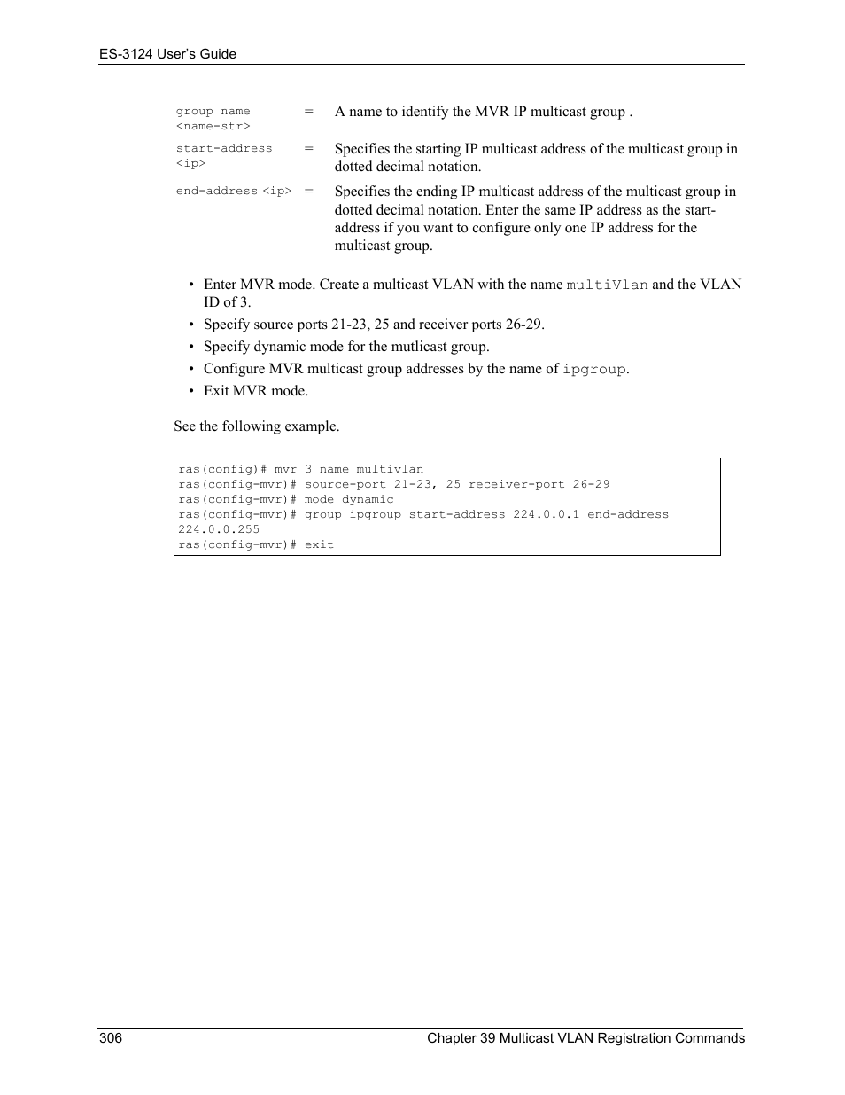 ZyXEL Communications LAYER 3 ES-3124 User Manual | Page 308 / 337