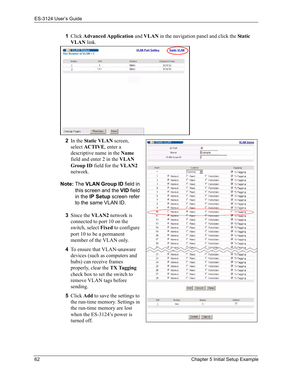 ZyXEL Communications LAYER 3 ES-3124 User Manual | Page 64 / 337