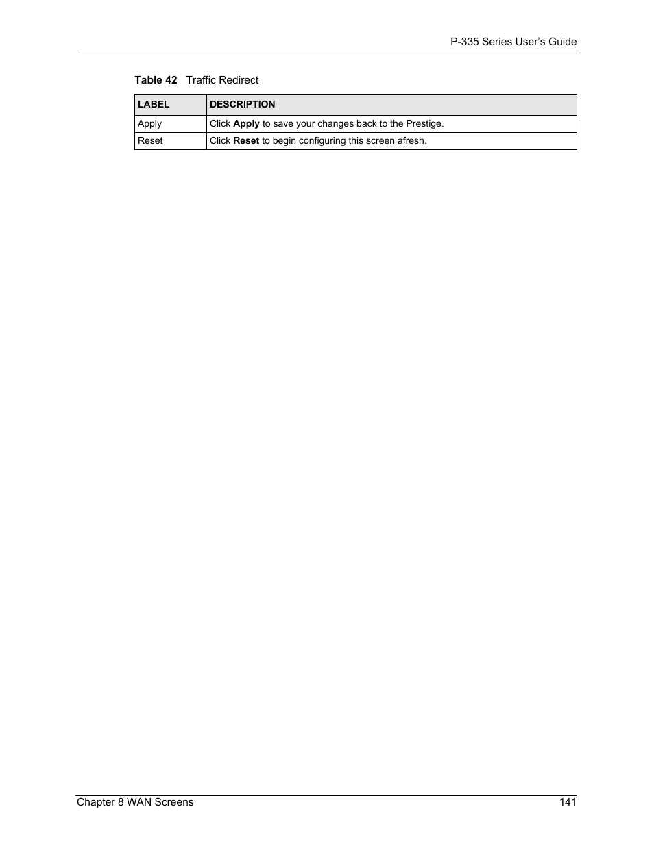 ZyXEL Communications P-335WT User Manual | Page 141 / 509