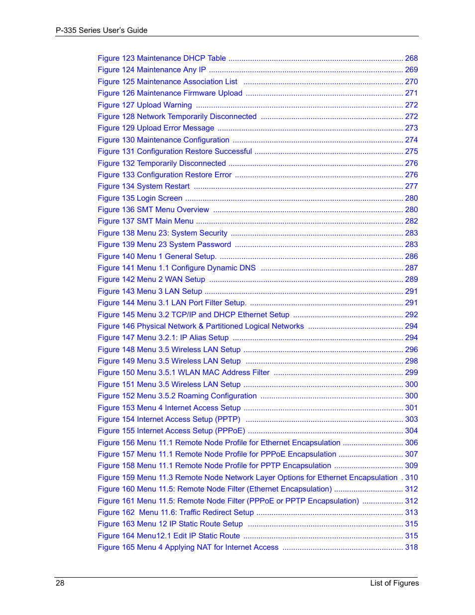 ZyXEL Communications P-335WT User Manual | Page 28 / 509