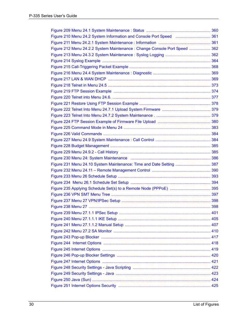 ZyXEL Communications P-335WT User Manual | Page 30 / 509