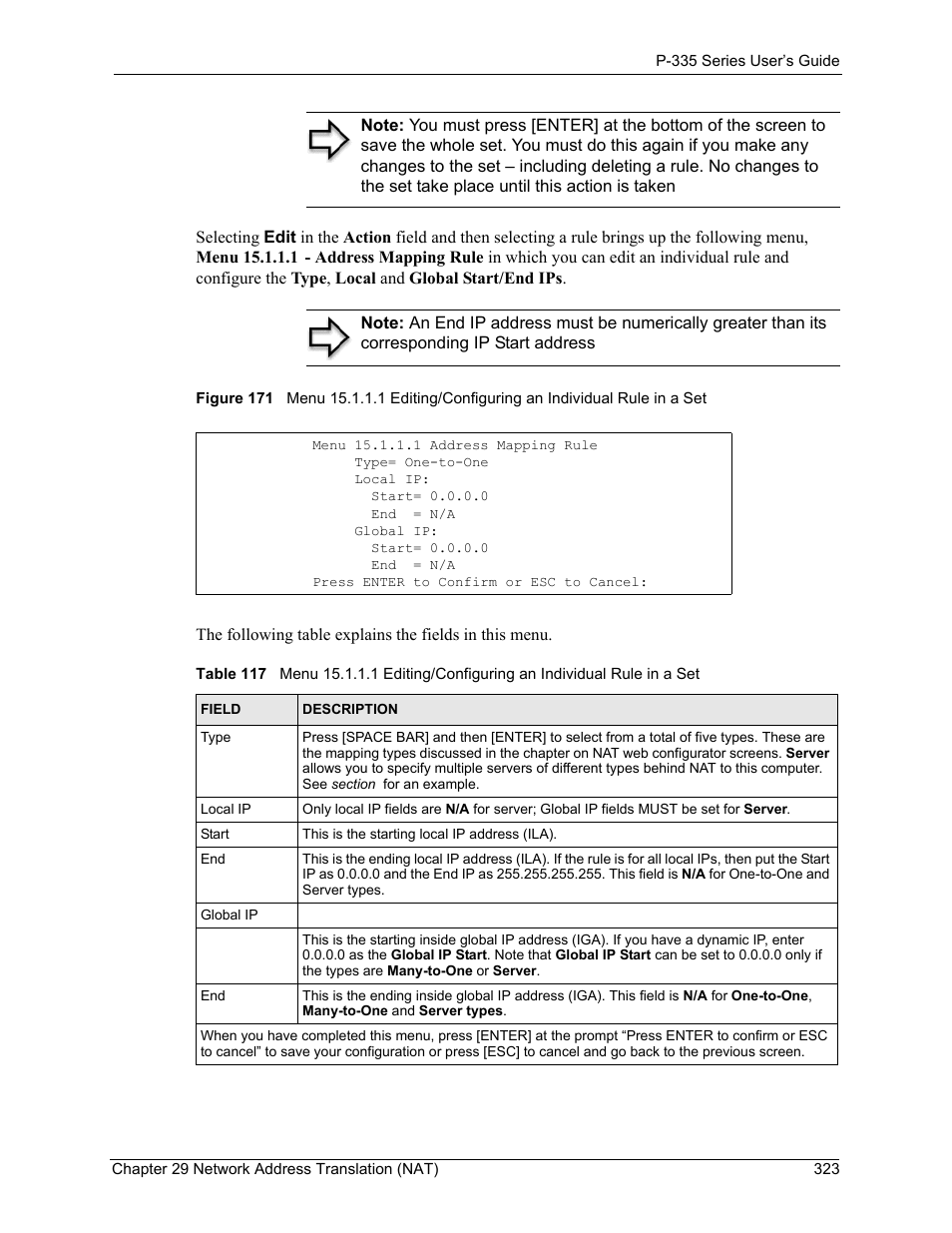 ZyXEL Communications P-335WT User Manual | Page 323 / 509