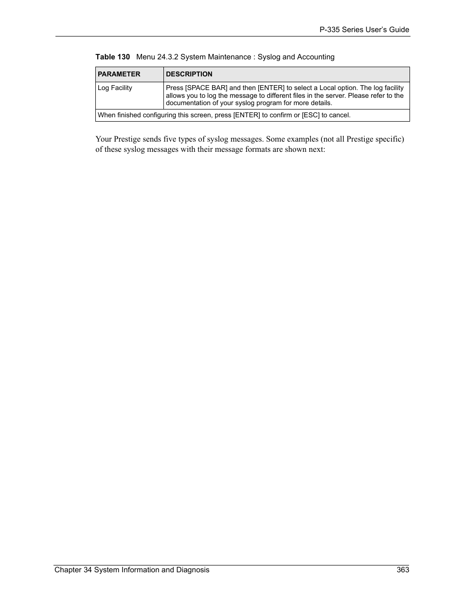 ZyXEL Communications P-335WT User Manual | Page 363 / 509