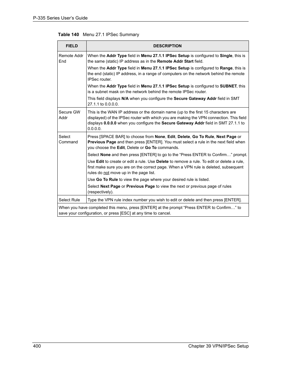 ZyXEL Communications P-335WT User Manual | Page 400 / 509