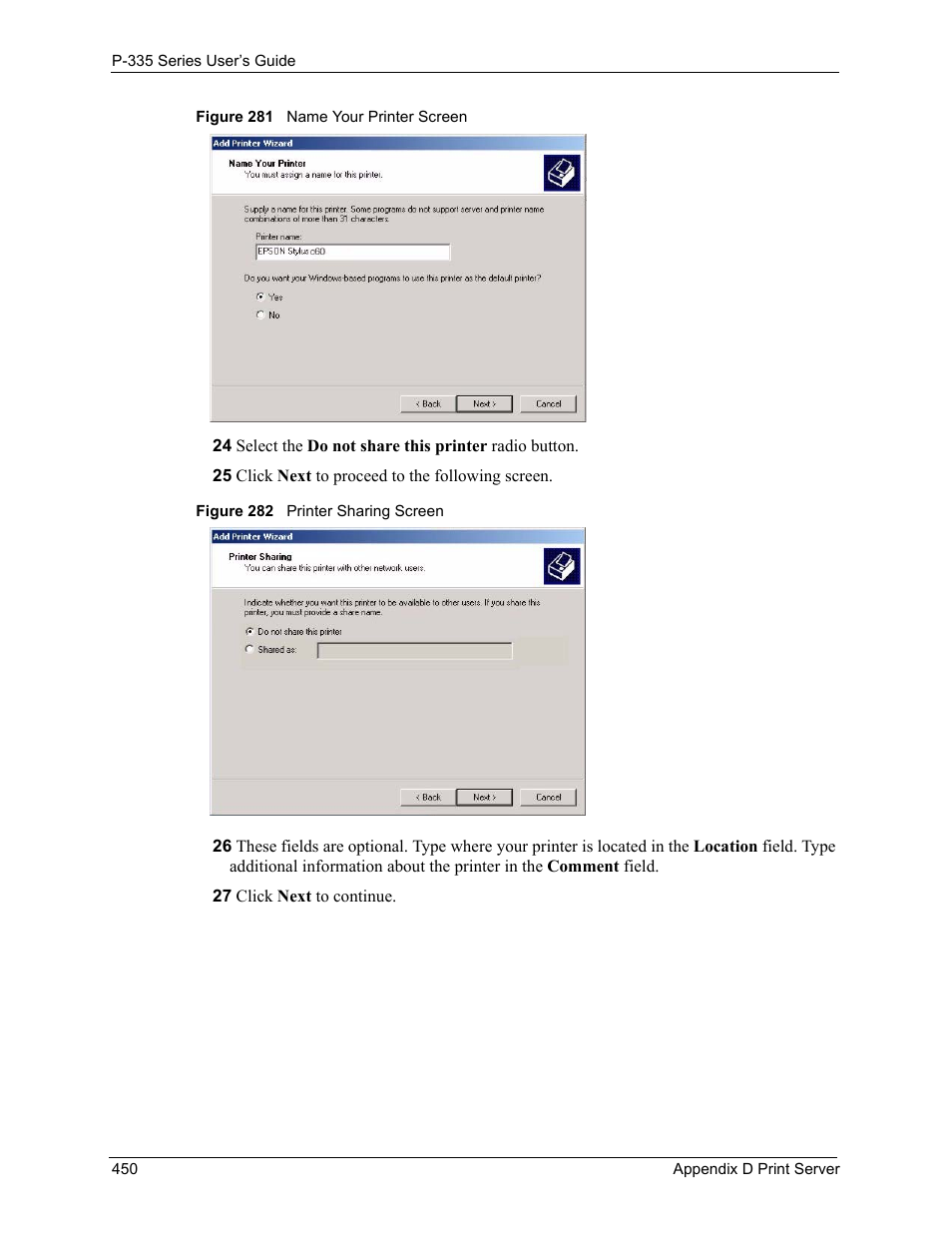 ZyXEL Communications P-335WT User Manual | Page 450 / 509