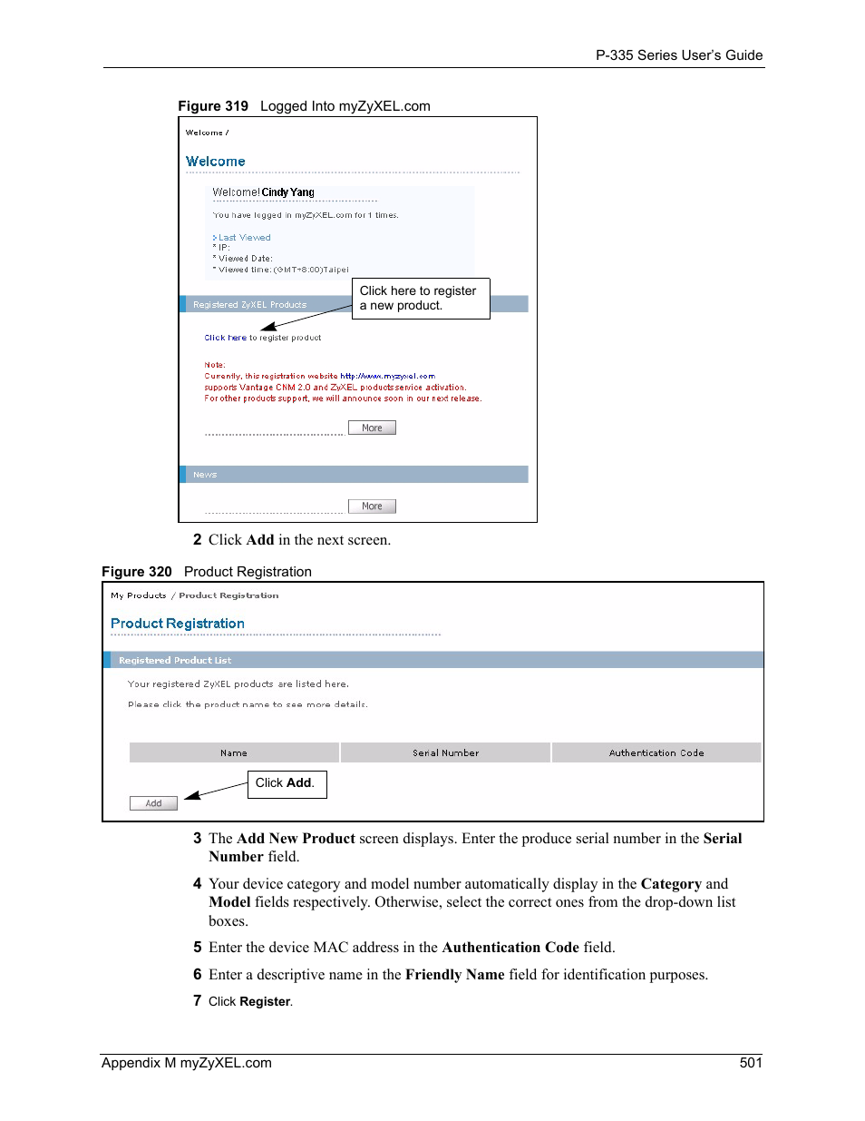 ZyXEL Communications P-335WT User Manual | Page 501 / 509