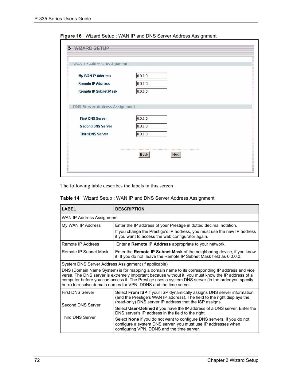 ZyXEL Communications P-335WT User Manual | Page 72 / 509