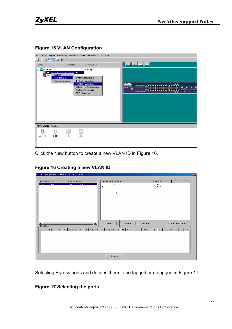 ZyXEL Communications 1 User Manual | Page 22 / 25