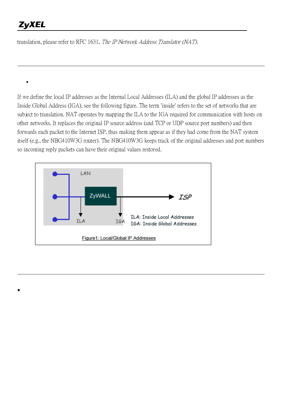 ZyXEL Communications NBG410W3G Series User Manual | Page 33 / 55