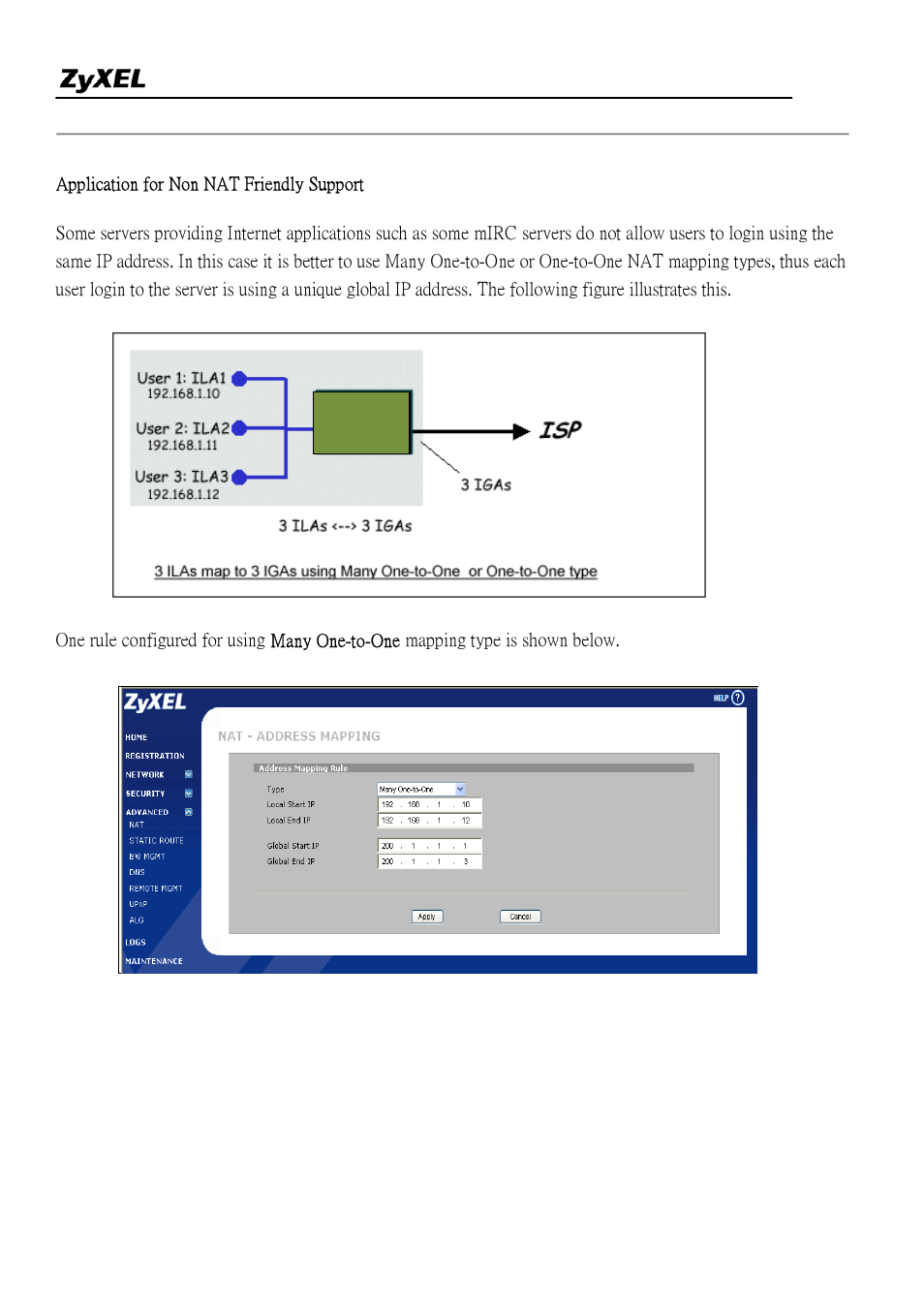 ZyXEL Communications NBG410W3G Series User Manual | Page 41 / 55