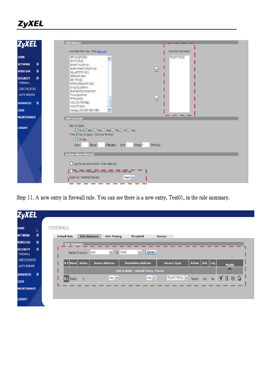 ZyXEL Communications NBG410W3G Series User Manual | Page 51 / 55