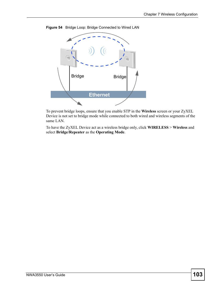 ZyXEL Communications NWA3550 User Manual | Page 103 / 344