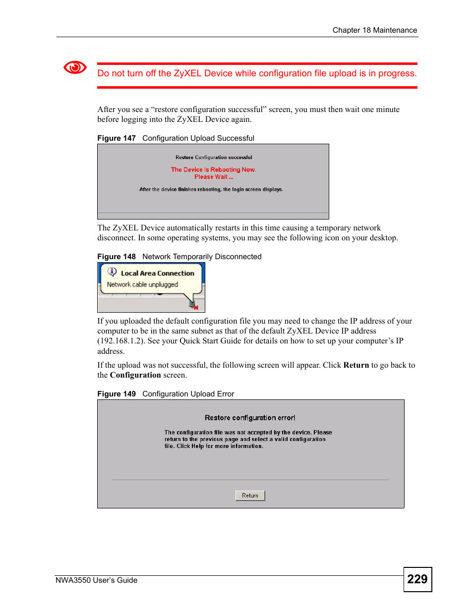 ZyXEL Communications NWA3550 User Manual | Page 229 / 344