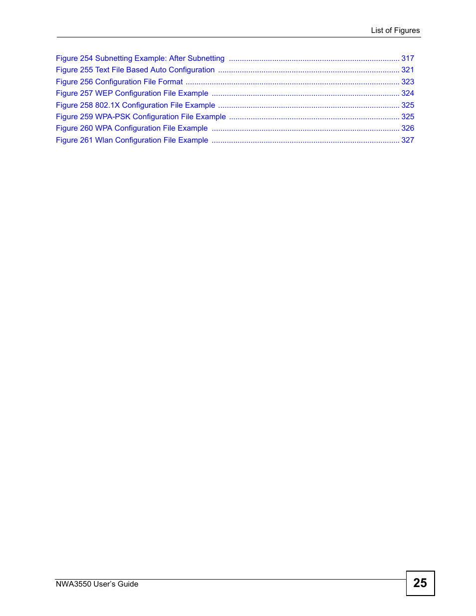 ZyXEL Communications NWA3550 User Manual | Page 25 / 344