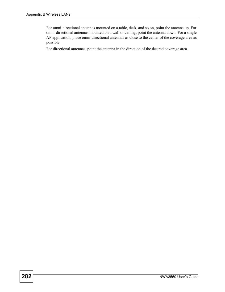 ZyXEL Communications NWA3550 User Manual | Page 282 / 344