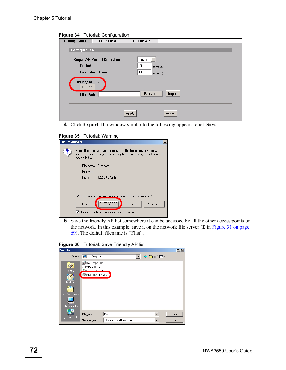 ZyXEL Communications NWA3550 User Manual | Page 72 / 344