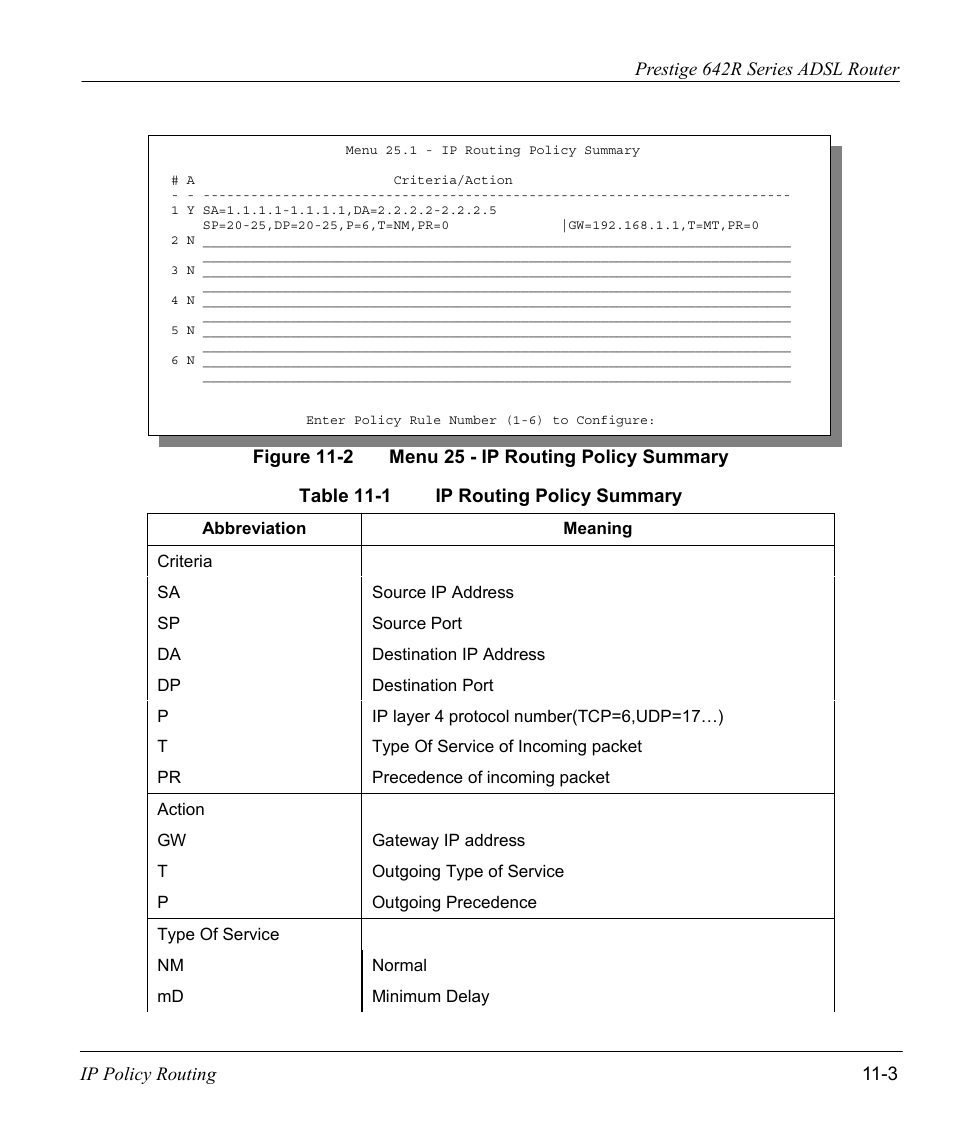 ZyXEL Communications Prestige 642R Series User Manual | Page 145 / 163
