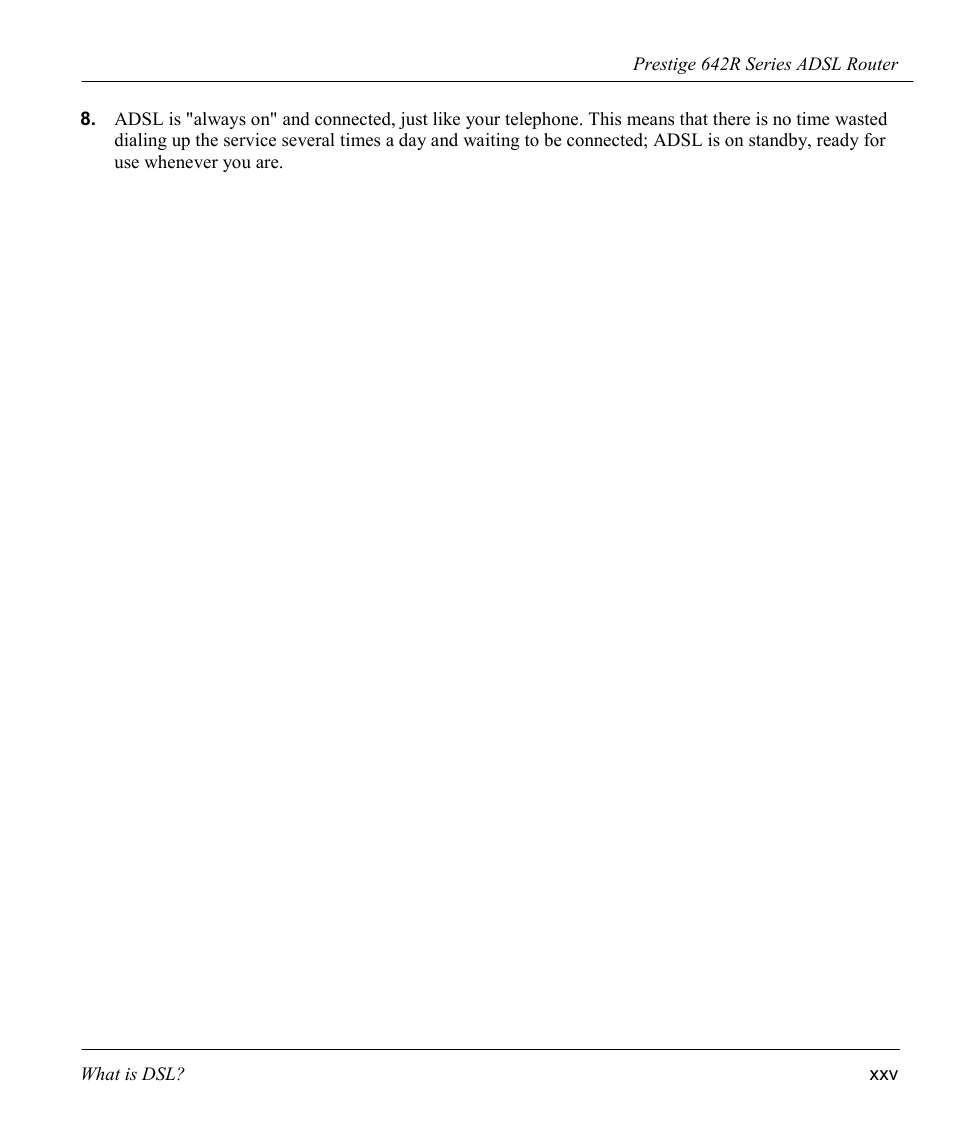 ZyXEL Communications Prestige 642R Series User Manual | Page 25 / 163