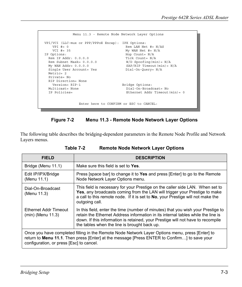 ZyXEL Communications Prestige 642R Series User Manual | Page 92 / 163