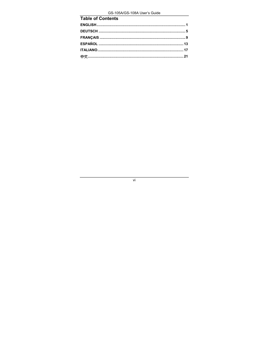 ZyXEL Communications ZyXEL Dimension GS-105A User Manual | Page 6 / 30