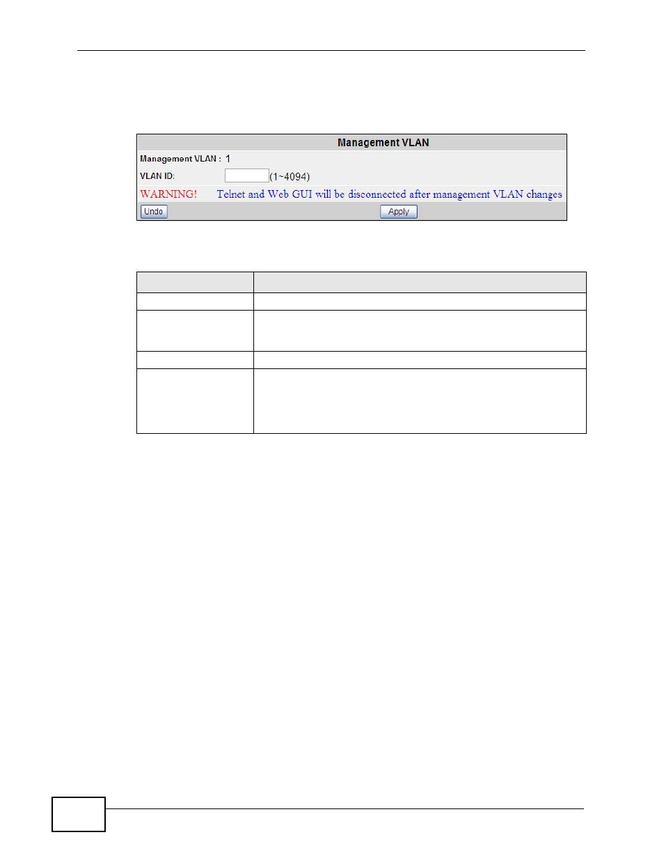 ZyXEL Communications MES-2110 User Manual | Page 110 / 232