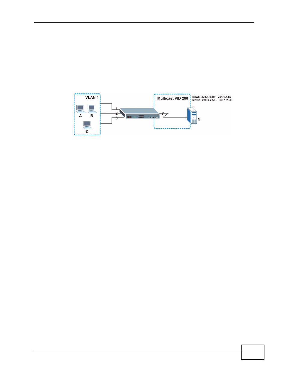 1 mvr configuration example | ZyXEL Communications MES-2110 User Manual | Page 133 / 232
