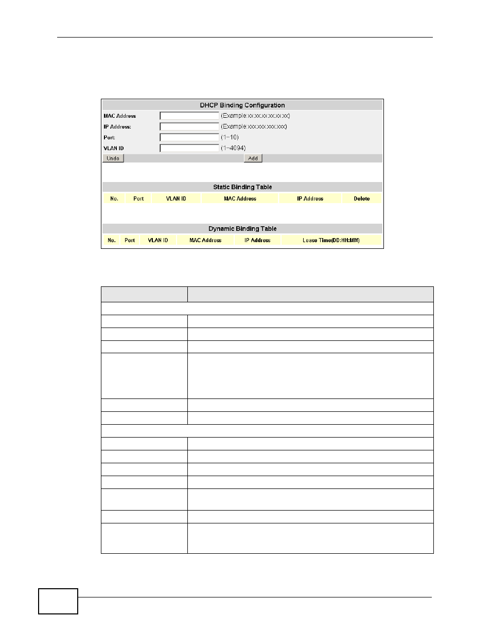 ZyXEL Communications MES-2110 User Manual | Page 146 / 232