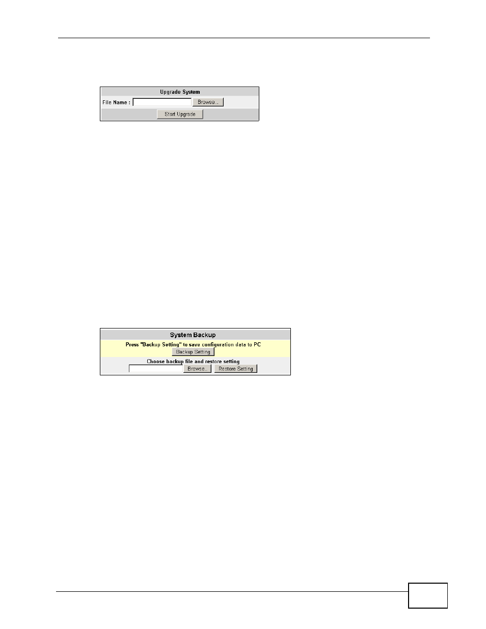 11 managing the configuration file | ZyXEL Communications MES-2110 User Manual | Page 177 / 232