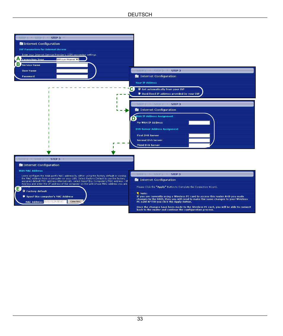 ZyXEL Communications 802.11g Wireless Firewall Router 1-P-320W User Manual | Page 33 / 150