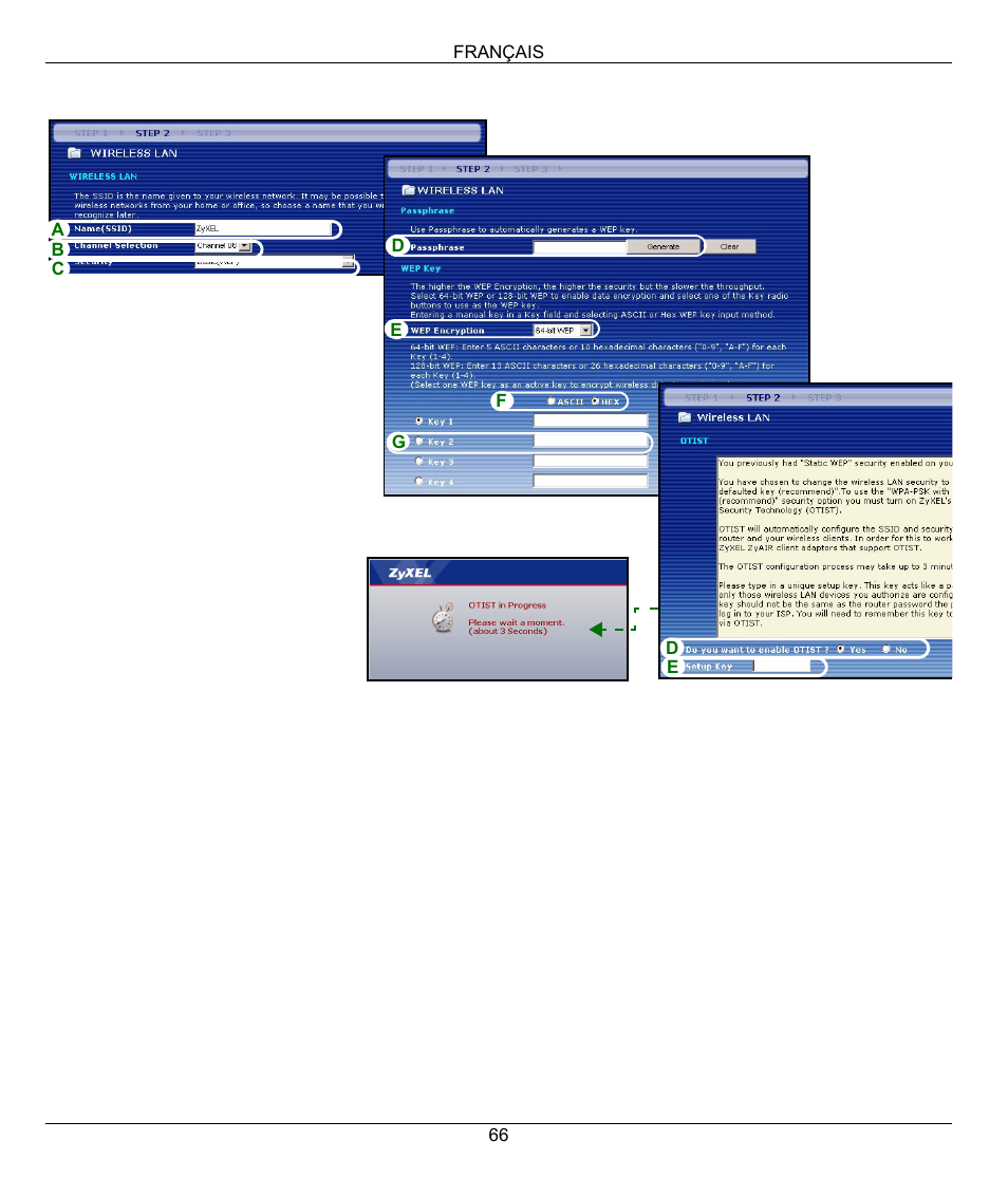 ZyXEL Communications 802.11g Wireless Firewall Router 1-P-320W User Manual | Page 66 / 150