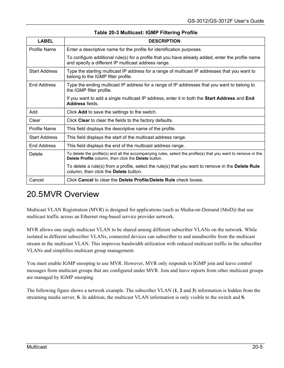 Mvr overview, 5 mvr overview | ZyXEL Communications ZyXEL Dimension GS-3012 User Manual | Page 145 / 259