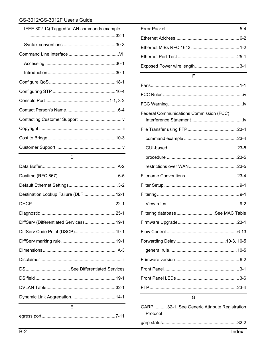 ZyXEL Communications ZyXEL Dimension GS-3012 User Manual | Page 253 / 259