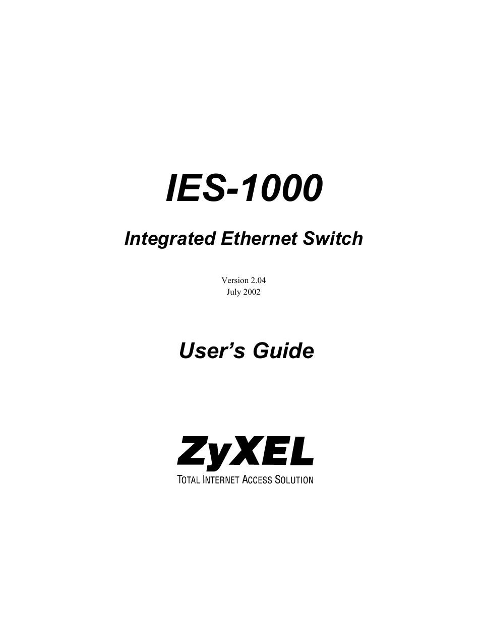 ZyXEL Communications ZyXEL DMA 1000 User Manual | 120 pages