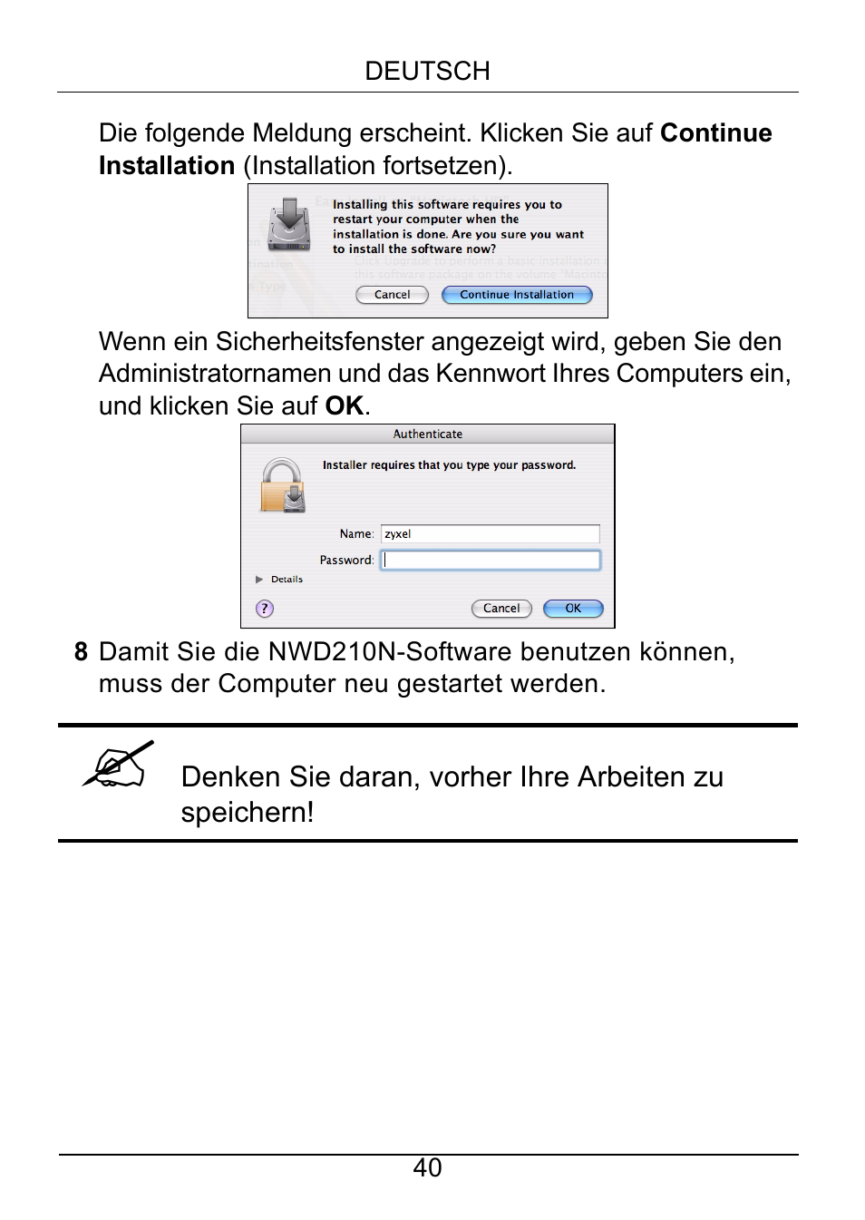 ZyXEL Communications NWD210N User Manual | Page 41 / 105