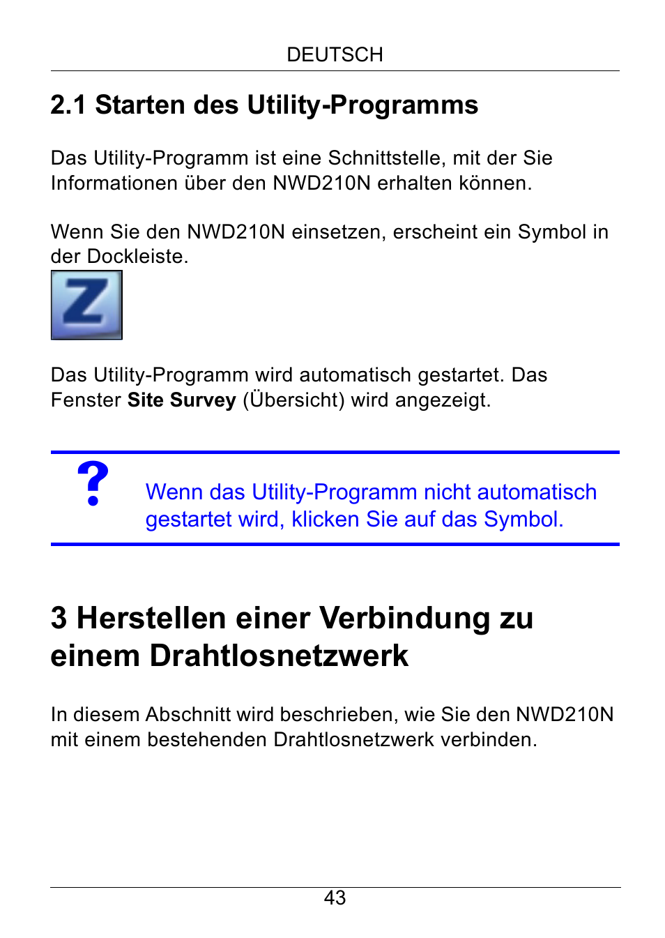 ZyXEL Communications NWD210N User Manual | Page 44 / 105