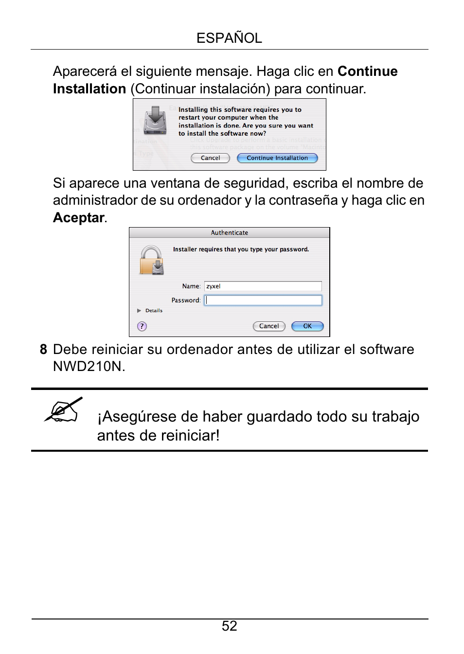 ZyXEL Communications NWD210N User Manual | Page 53 / 105