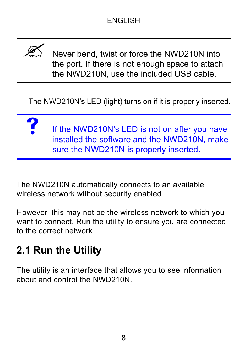 ZyXEL Communications NWD210N User Manual | Page 9 / 105