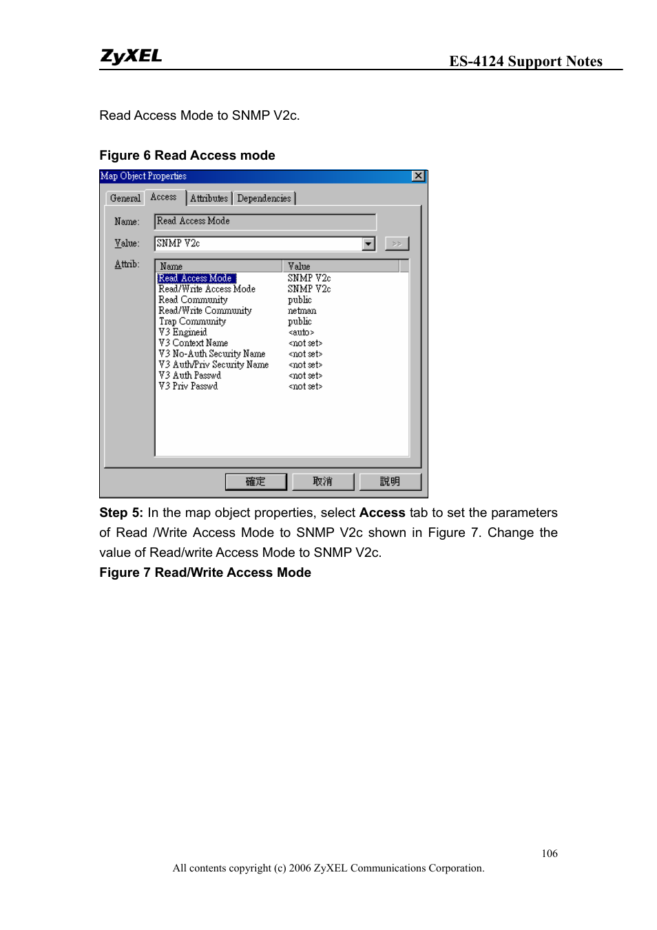 ZyXEL Communications ZyXEL Dimension ES-4124 User Manual | Page 106 / 135