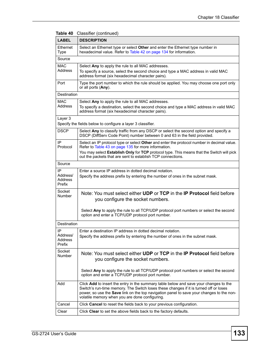 ZyXEL Communications GS-2724 User Manual | Page 133 / 348