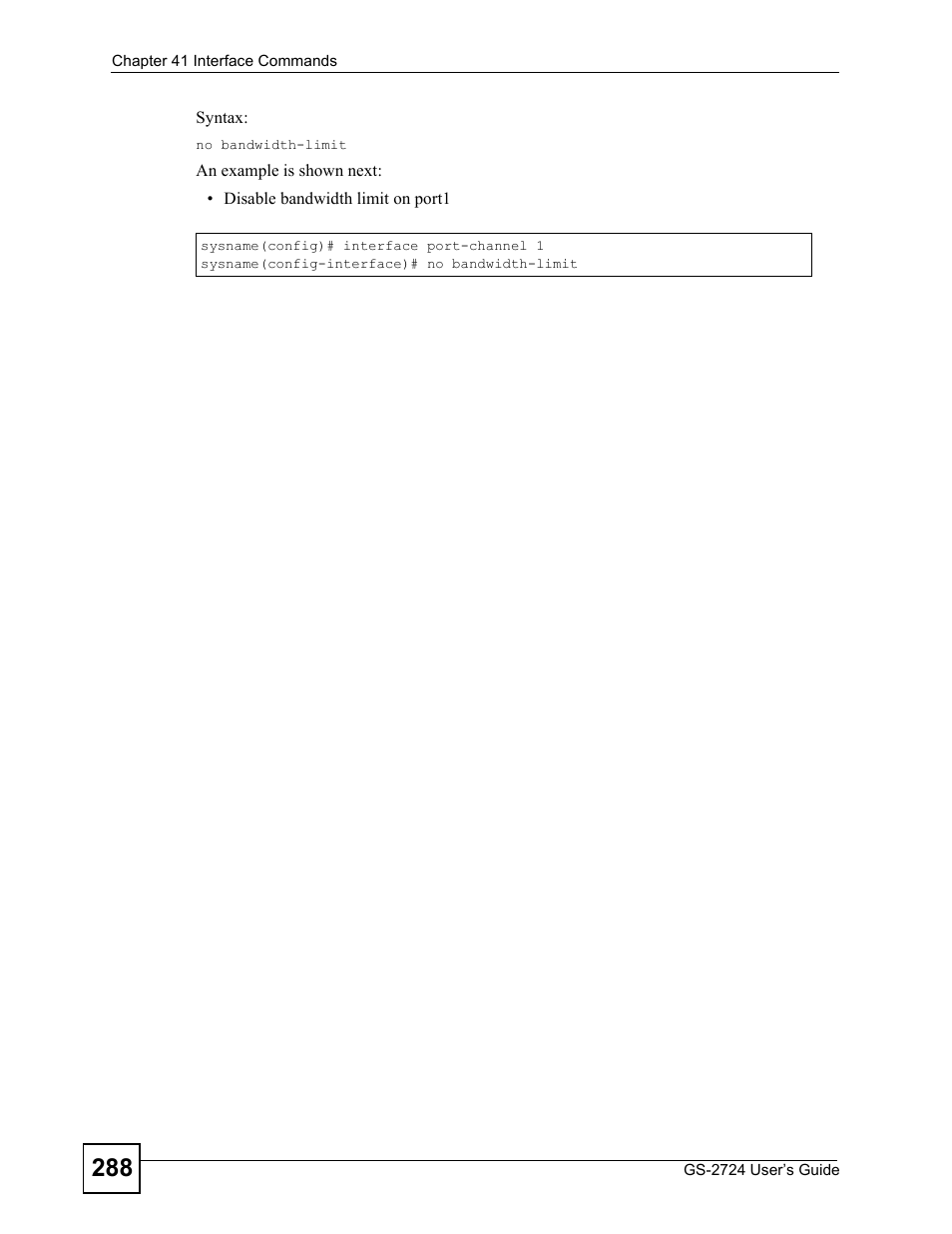 ZyXEL Communications GS-2724 User Manual | Page 288 / 348
