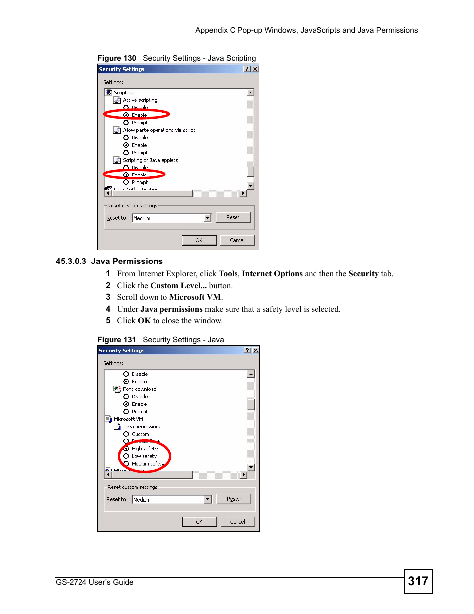 ZyXEL Communications GS-2724 User Manual | Page 317 / 348