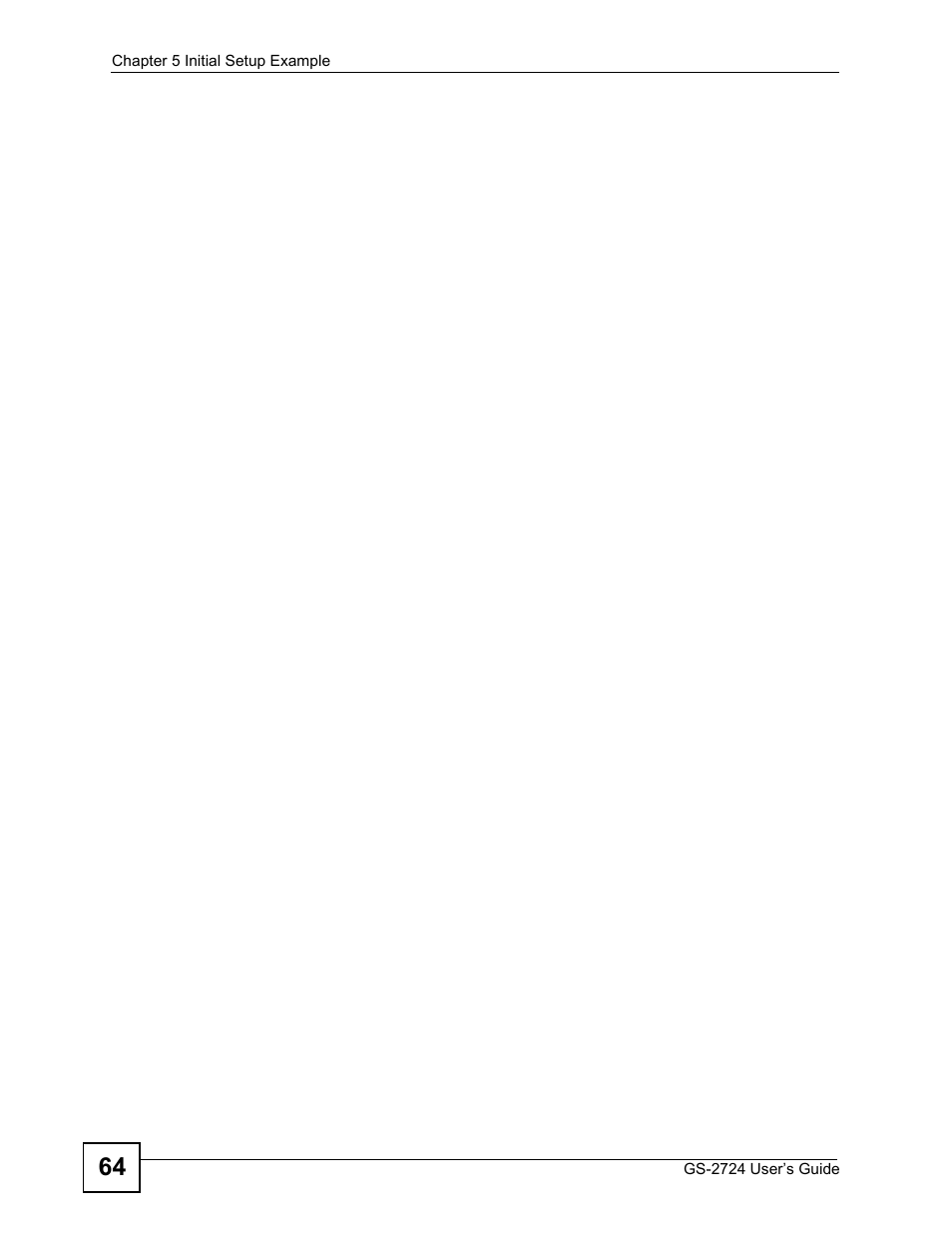 ZyXEL Communications GS-2724 User Manual | Page 64 / 348