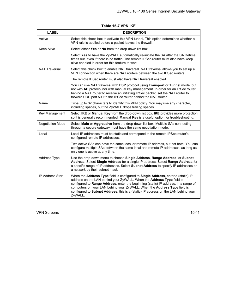 ZyXEL Communications ZyXEL ZyAIR 100 User Manual | Page 217 / 534