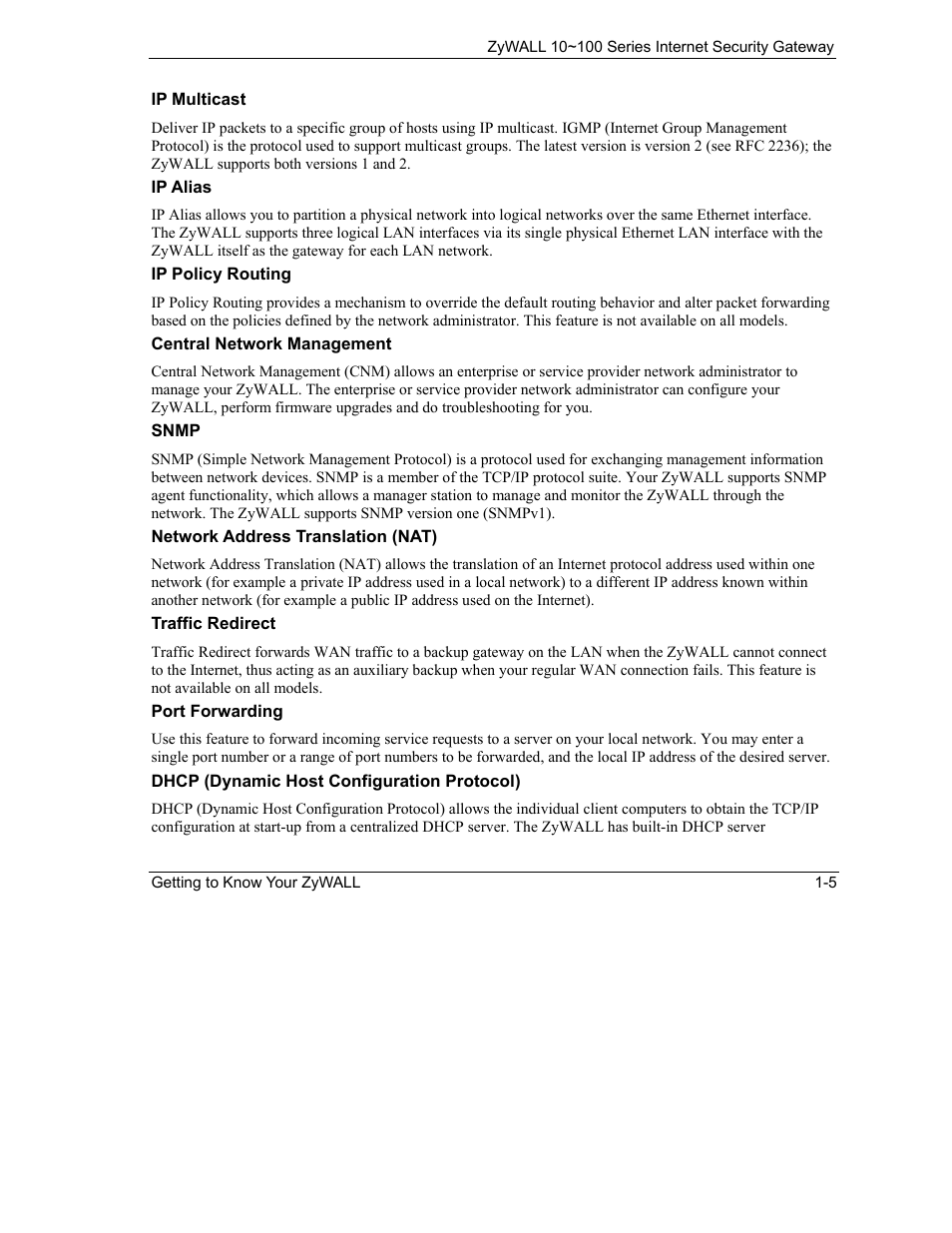 ZyXEL Communications ZyXEL ZyAIR 100 User Manual | Page 37 / 534