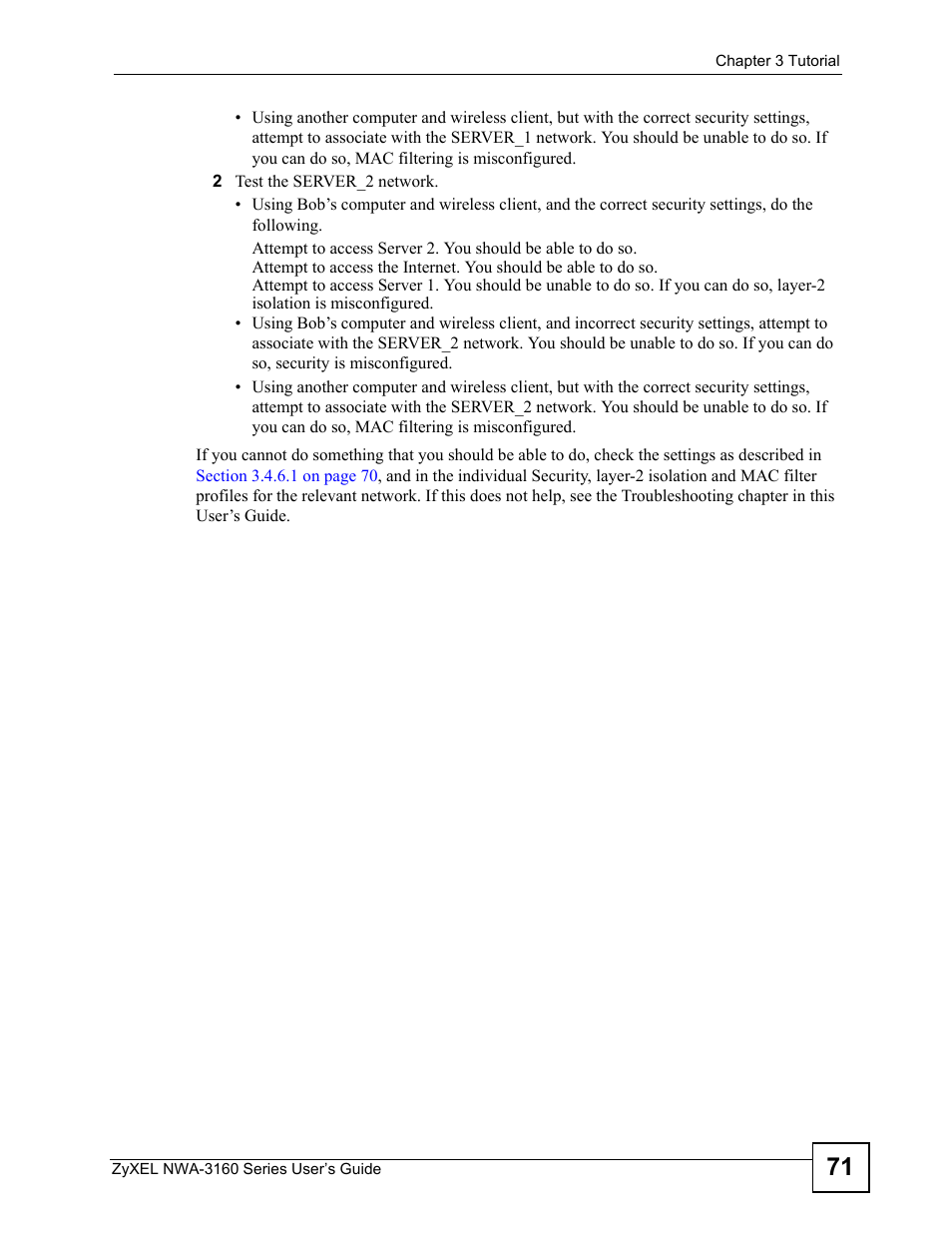 ZyXEL Communications NWA3160 User Manual | Page 71 / 314