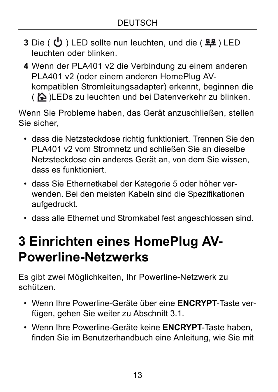 ZyXEL Communications PLA401 v2 User Manual | Page 13 / 58
